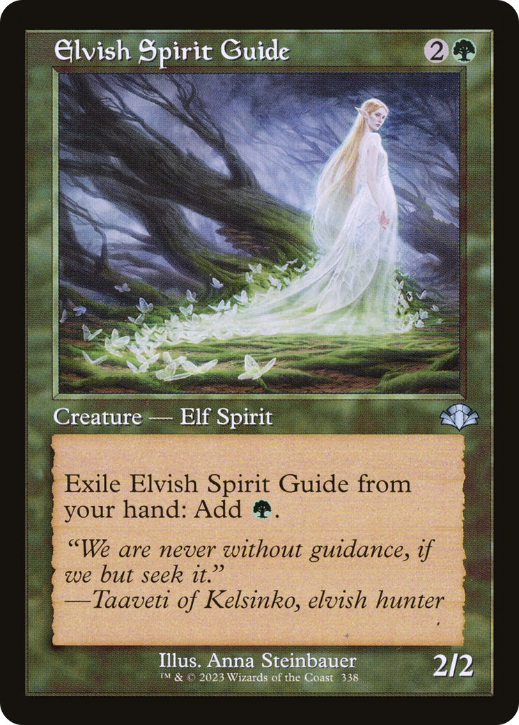 Elvish Spirit Guide (DMR-338) [Dominaria Remastered] Foil