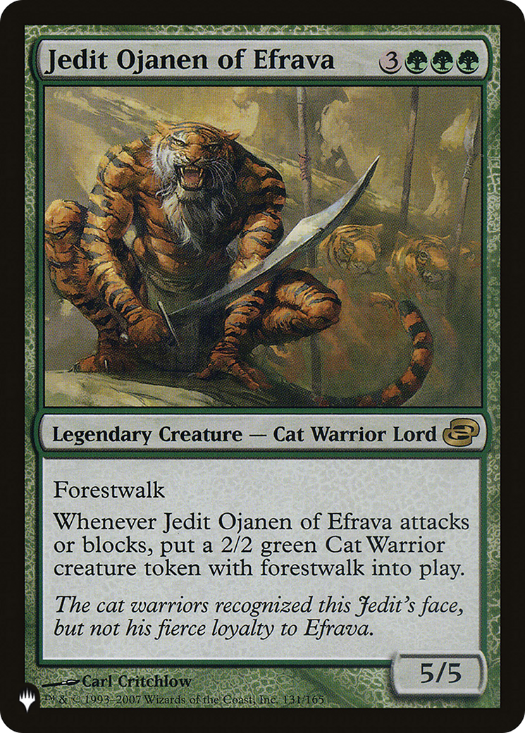 Jedit Ojanen of Efrava (LIST-PLC-131) [The List]