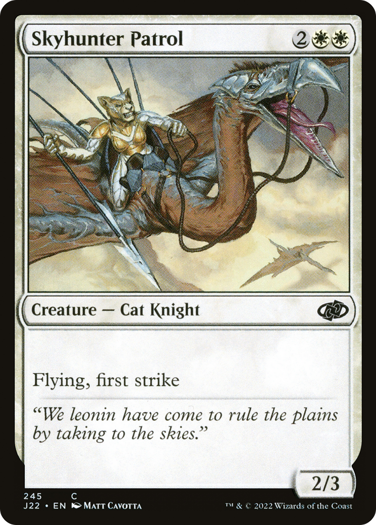 Skyhunter Patrol (J22-245) [Jumpstart 2022]