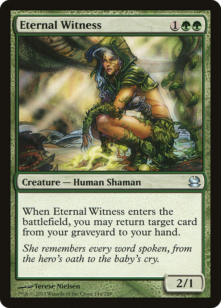 Eternal Witness (MMA-144) [Modern Masters] Foil