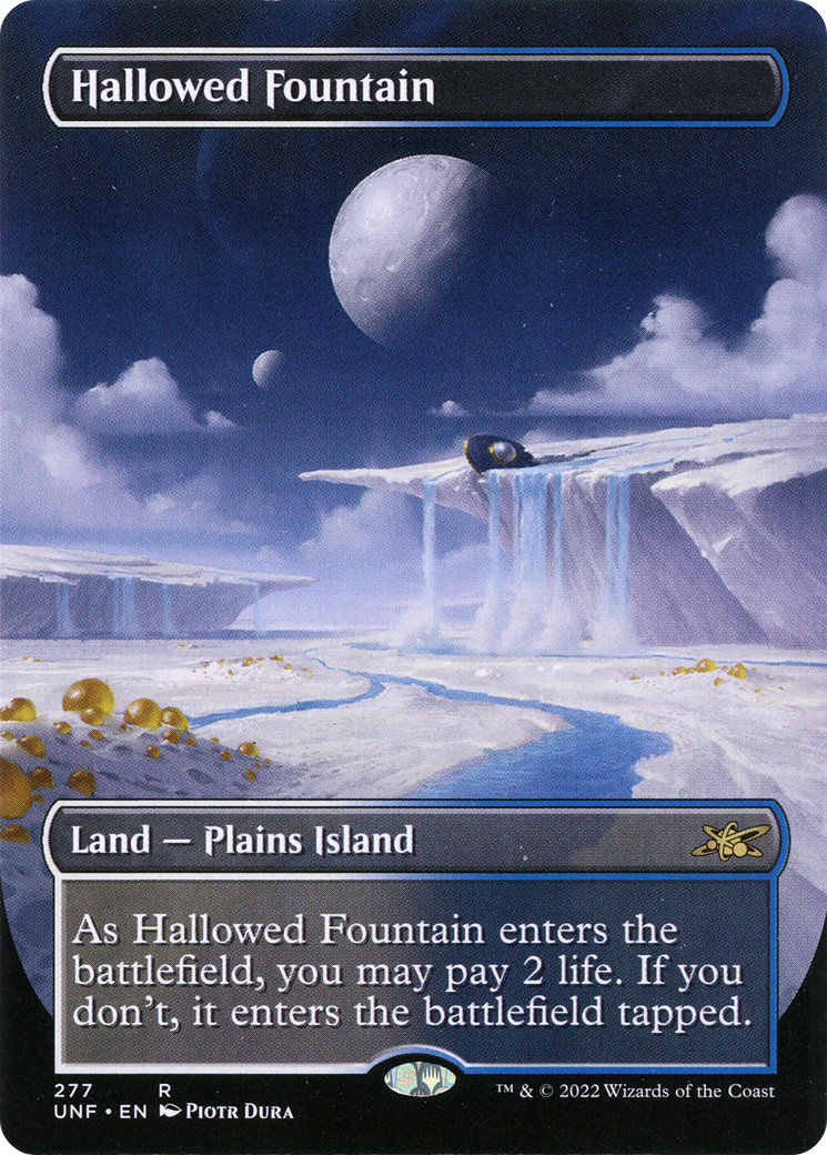 Hallowed Fountain (UNF-277) [Unfinity] (Borderless)