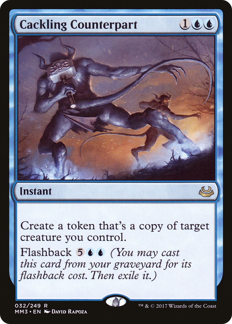 Cackling Counterpart (MM3-032) [Modern Masters 2017] Foil
