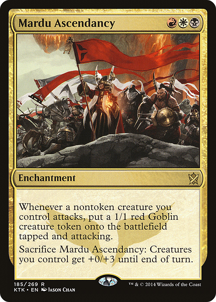 Mardu Ascendancy (KTK-185) [Khans of Tarkir] Foil