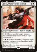 Livio, Oathsworn Sentinel (CMR-031) [Commander Legends] Foil
