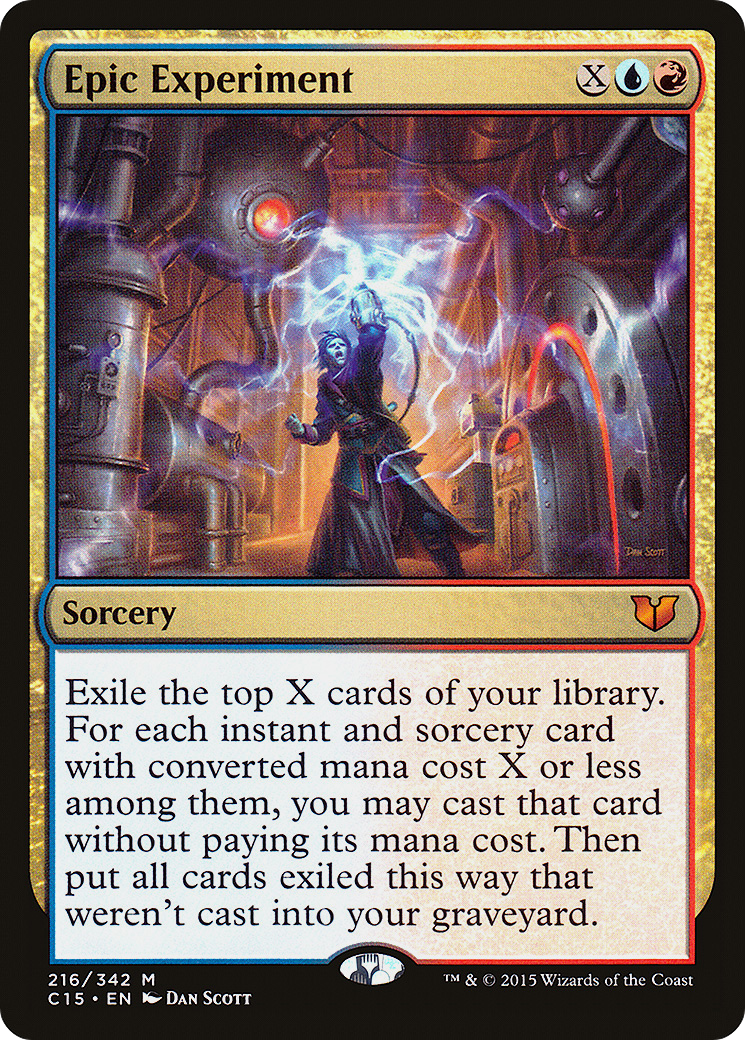 Epic Experiment (C15-216) [Commander 2015]