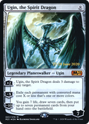 Ugin, the Spirit Dragon (PRE-01S) [Core Set 2021 Promos] Foil