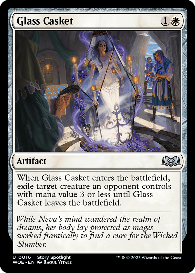 Glass Casket (WOE-016) [Wilds of Eldraine] Foil