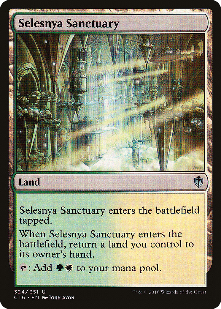 Selesnya Sanctuary (C16-324) [Commander 2016]