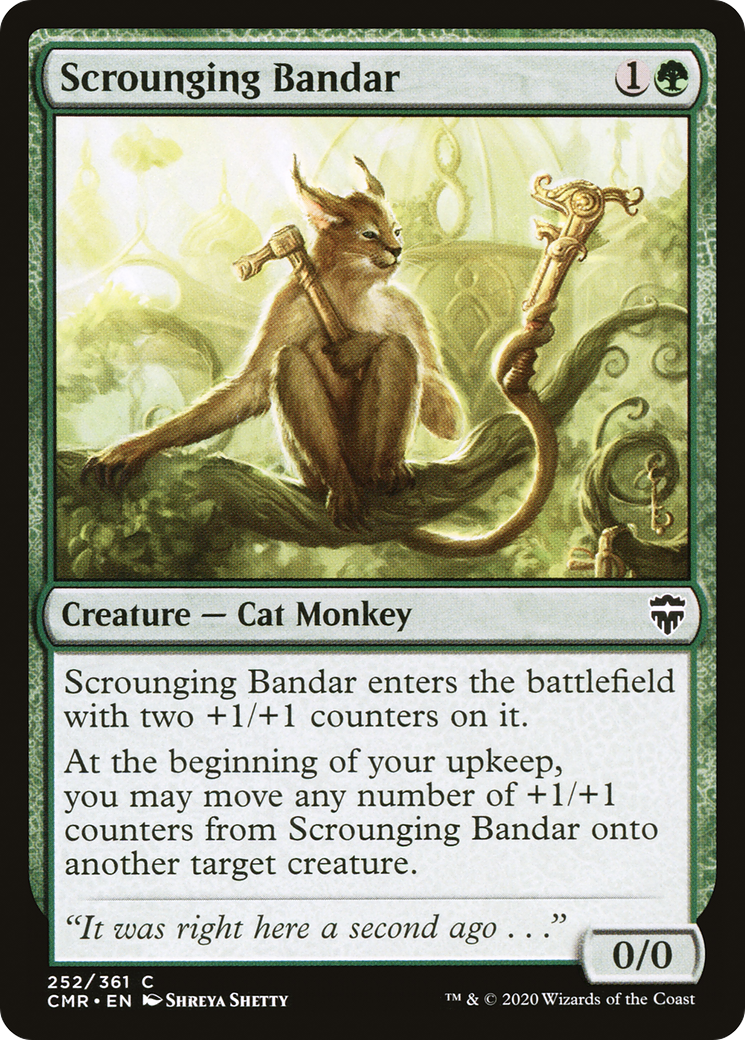 Scrounging Bandar (CMR-252) [Commander Legends] Foil