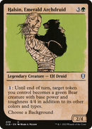 Halsin, Emerald Archdruid (Showcase) (CLB-408) [Commander Legends: Battle for Baldur's Gate]