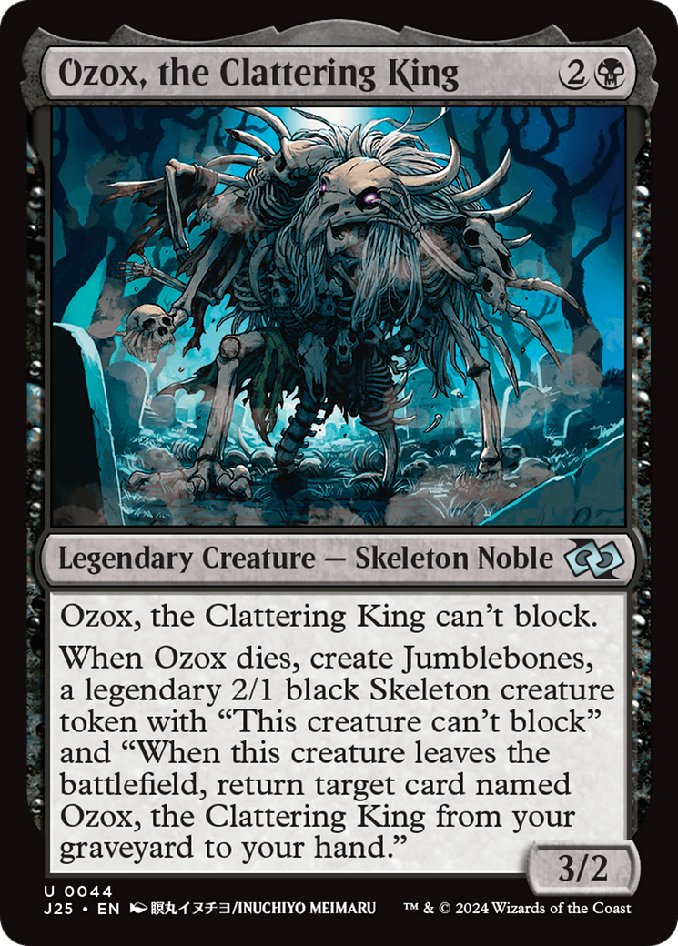 Ozox, the Clattering King (J25-044) [Foundations Jumpstart]