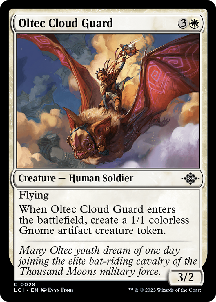 Oltec Cloud Guard (LCI-028) [The Lost Caverns of Ixalan] Foil