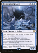 Icebreaker Kraken (PPKHM-63P) [Kaldheim Promos]: (snow)