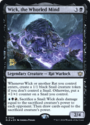 Wick, the Whorled Mind (PRE-120S) [Bloomburrow Promos] Foil