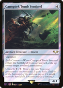Canoptek Tomb Sentinel (Surge Foil) (40K-152) [Warhammer 40,000 Commander] Foil