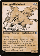 Lulu, Loyal Hollyphant (Showcase) (CLB-379) [Commander Legends: Battle for Baldur's Gate]