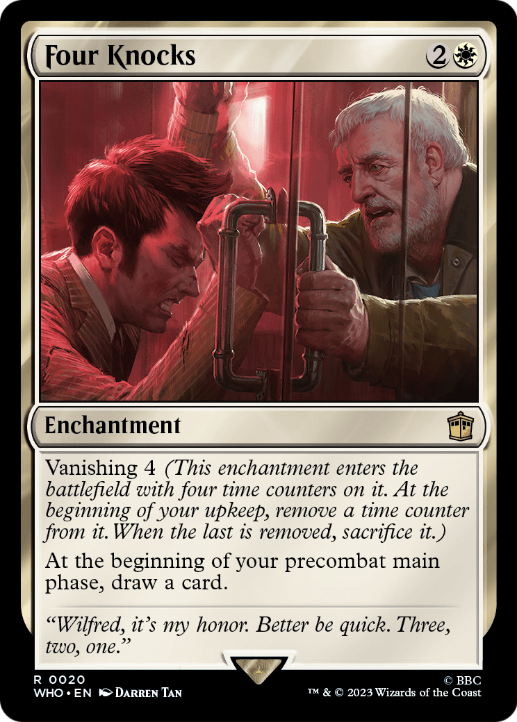 Four Knocks (WHO-020) [Doctor Who] Foil