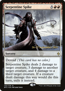 Serpentine Spike (PRE-133S) [Battle for Zendikar Promos] Foil