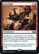 Food Fight (PRE-129S) [Wilds of Eldraine Promos] Foil
