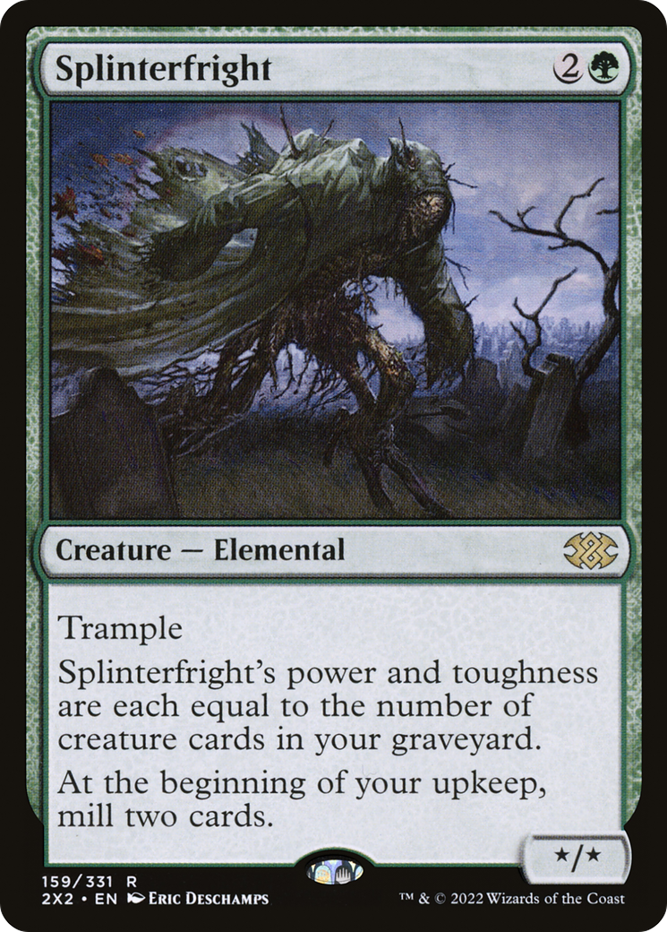 Splinterfright (2X2-159) [Double Masters 2022] Foil