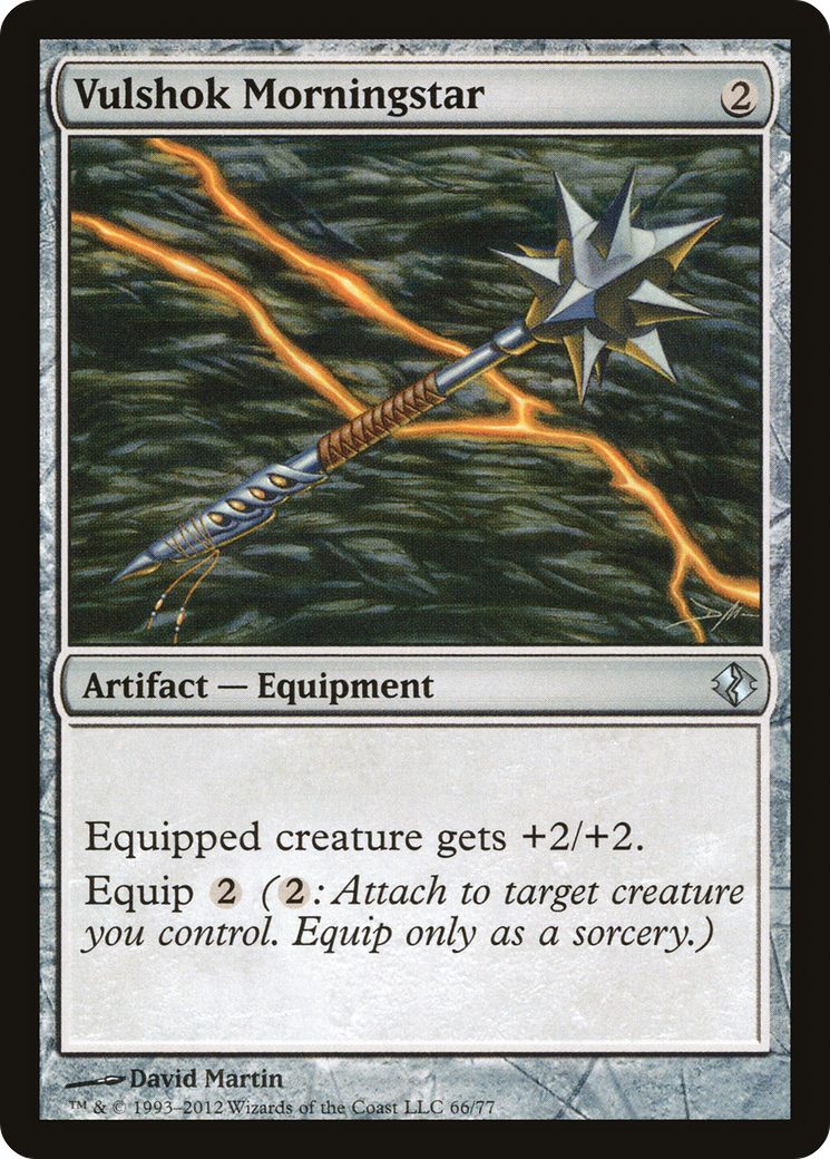 Vulshok Morningstar (DDI-066) [Duel Decks: Venser vs. Koth]