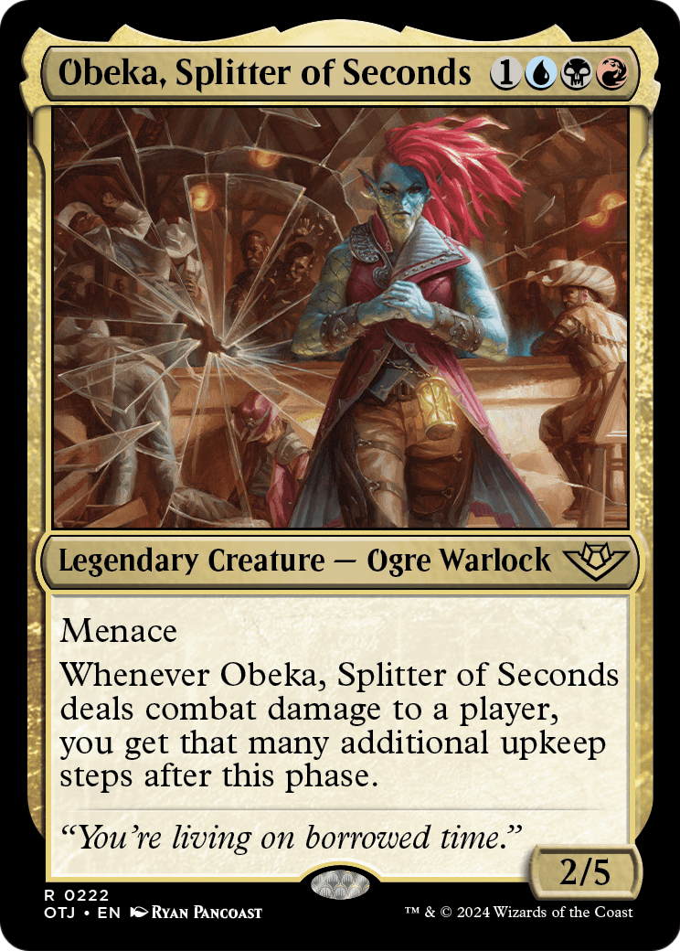 Obeka, Splitter of Seconds (OTJ-222) [Outlaws of Thunder Junction]
