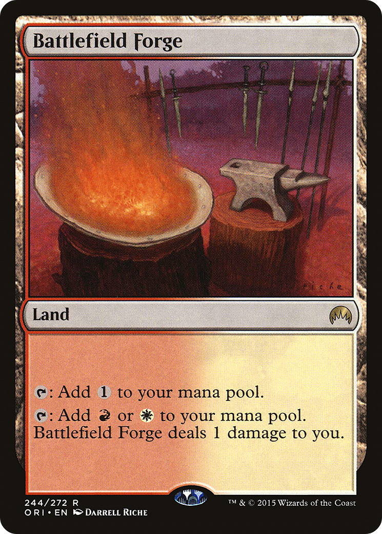 Battlefield Forge (ORI-244) [Magic Origins] Foil