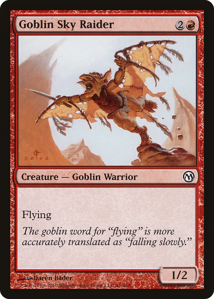 Goblin Sky Raider (DPA-046) [Duels of the Planeswalkers]