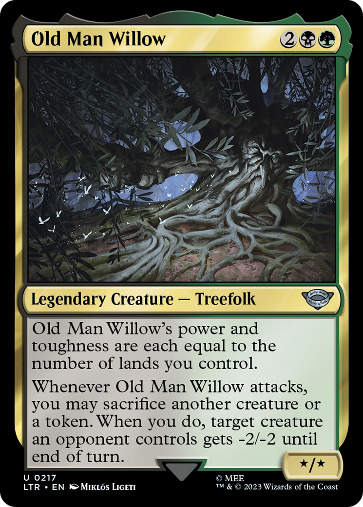 Old Man Willow (LTR-217) [The Lord of the Rings: Tales of Middle-earth] Foil