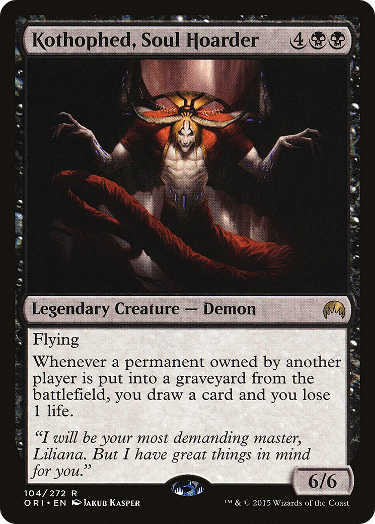 Kothophed, Soul Hoarder (ORI-104) [Magic Origins]