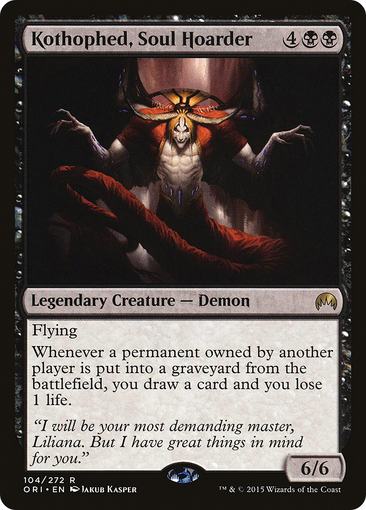 Kothophed, Soul Hoarder (ORI-104) [Magic Origins]