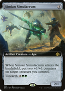 Simian Simulacrum (Extended Art) (BRO-352) [The Brothers' War]