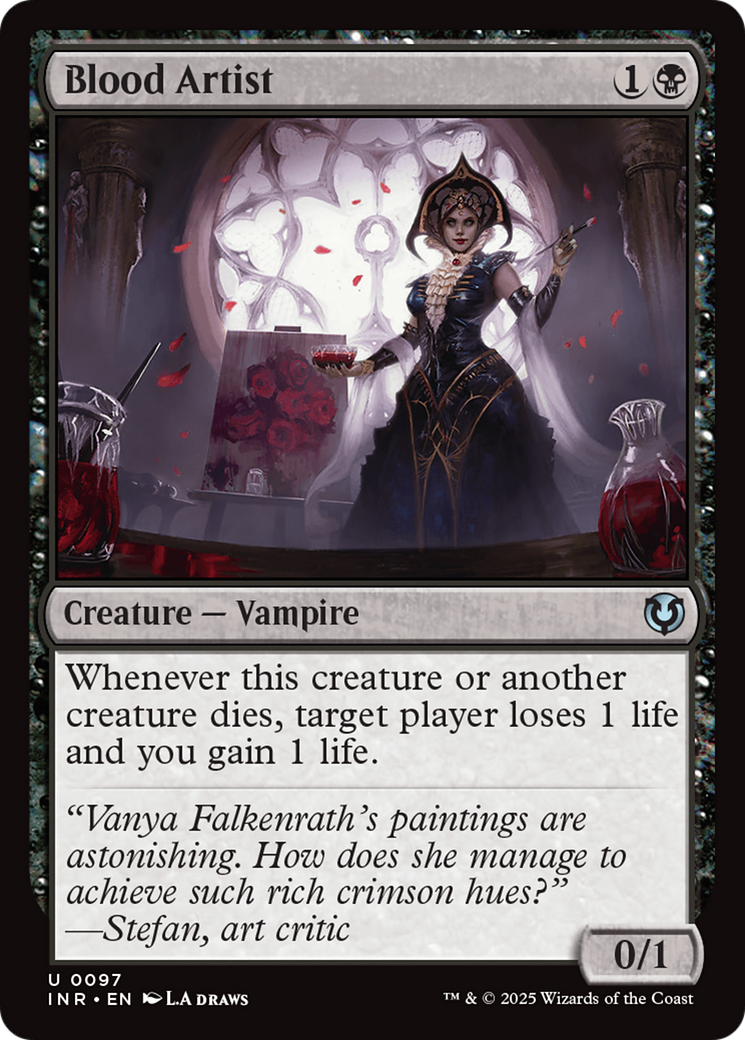 Blood Artist (INR-097) [Innistrad Remastered] Foil
