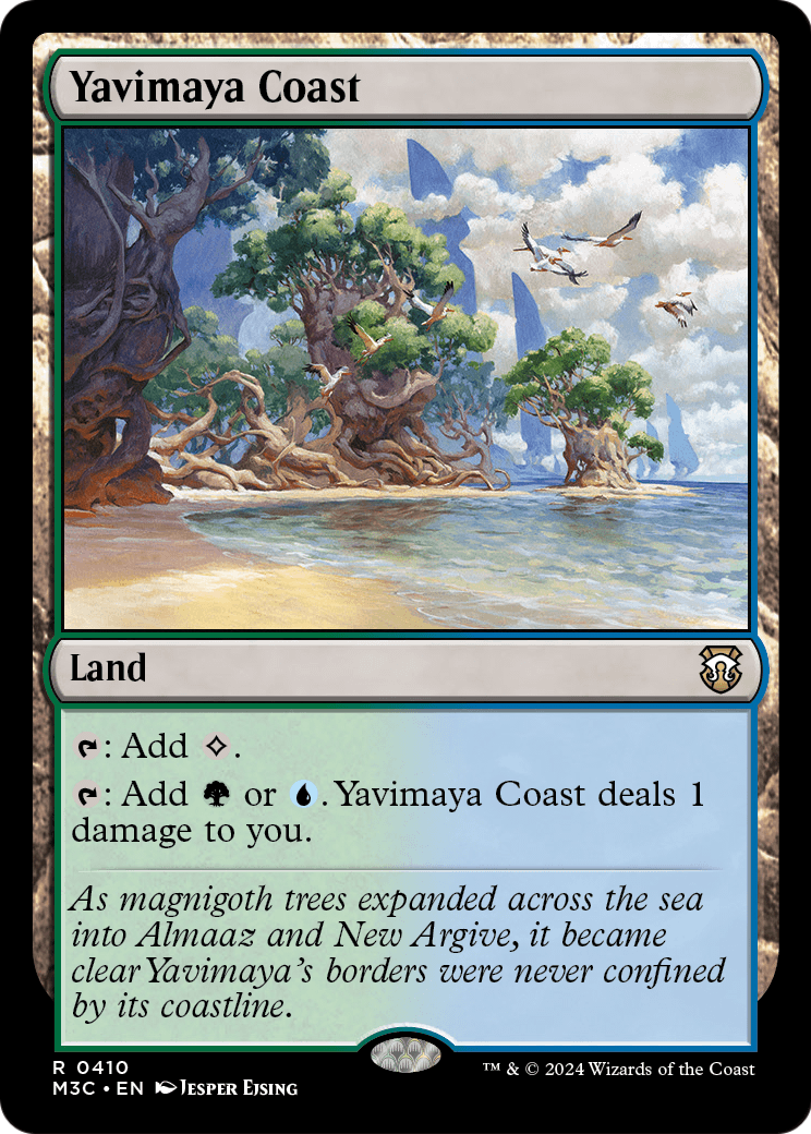 Yavimaya Coast (M3C-410) [Modern Horizons 3 Commander]