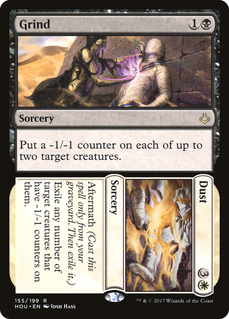 Grind // Dust (HOU-155) [Hour of Devastation] Foil