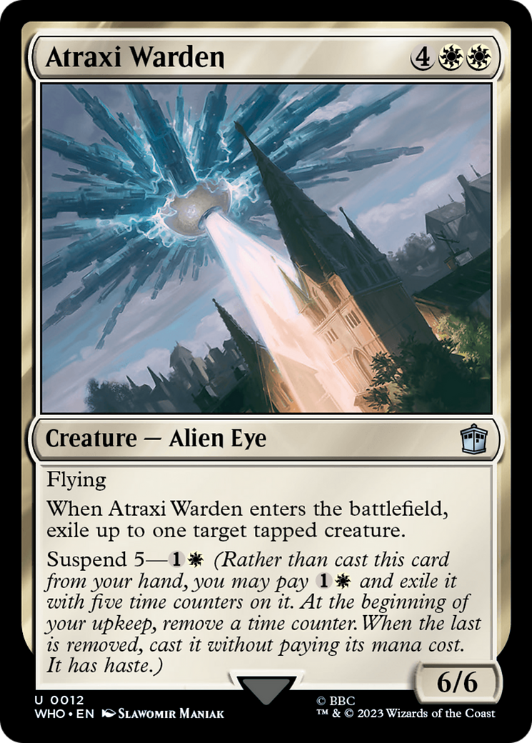 Atraxi Warden (WHO-012) [Doctor Who]