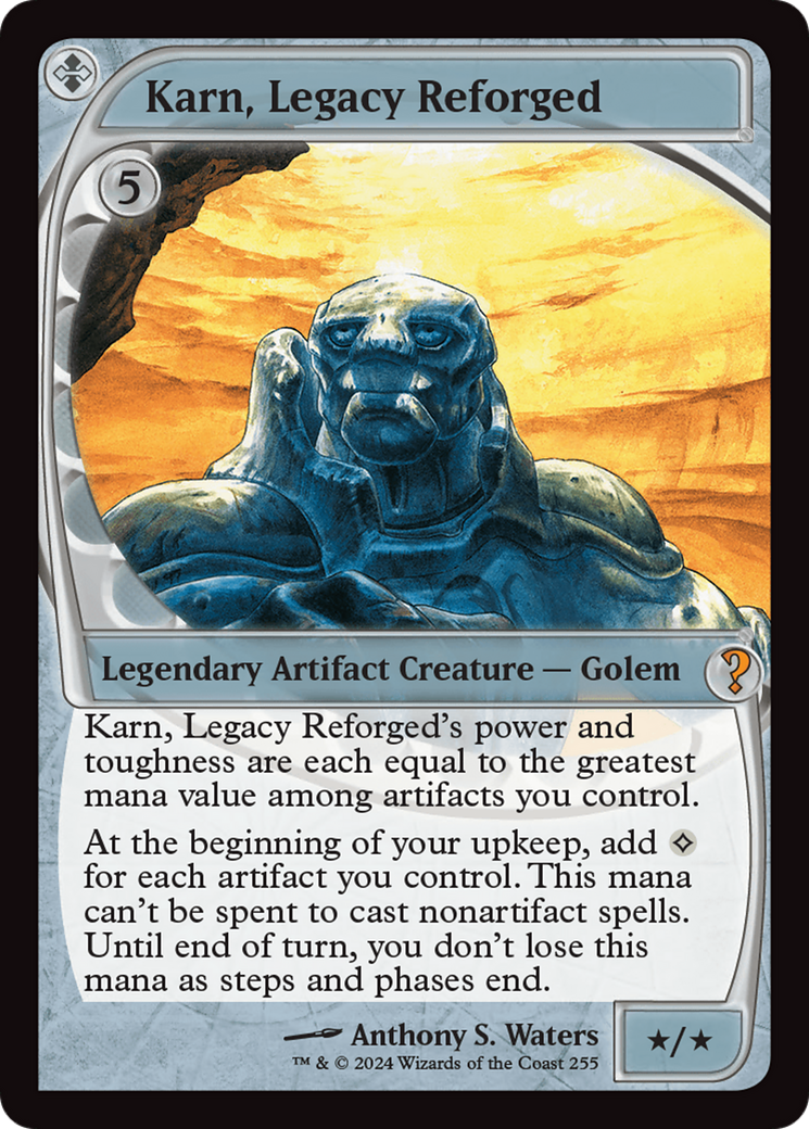 Karn, Legacy Reforged (MB2-255) [Mystery Booster 2] Foil