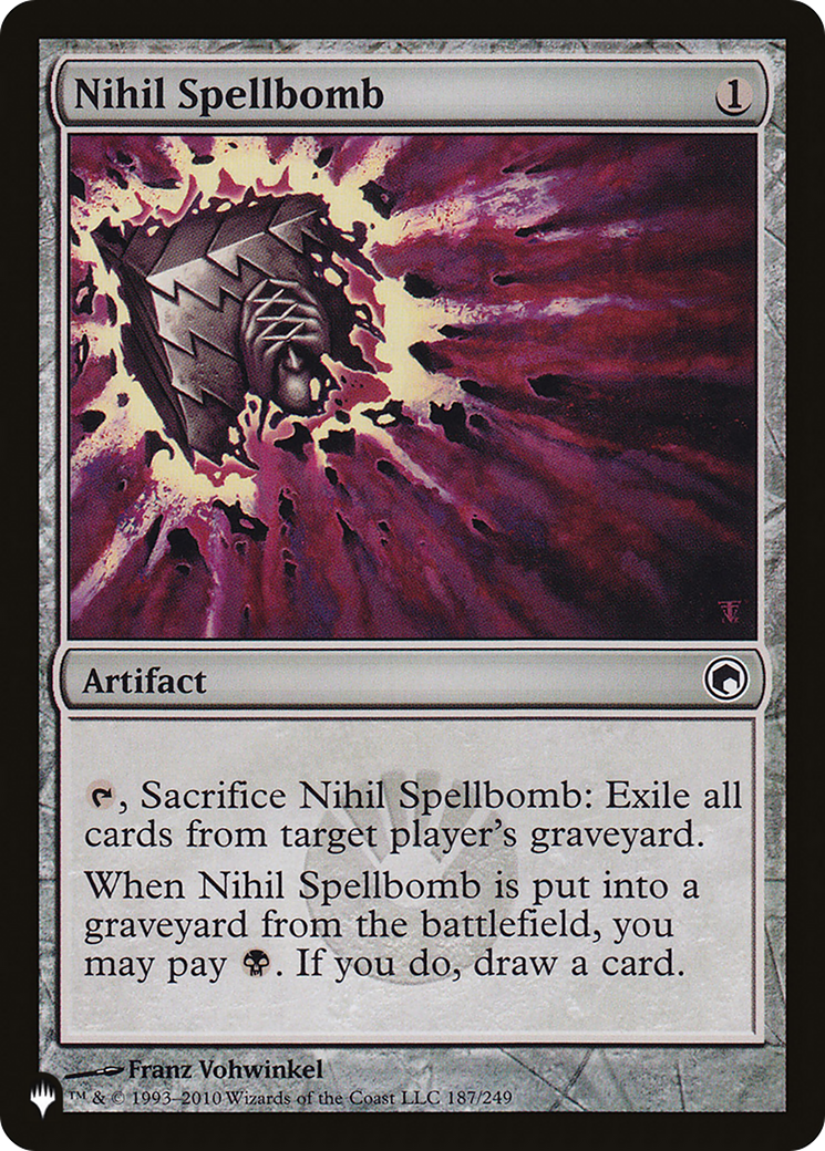 Nihil Spellbomb (LIST-SOM-187) [The List]