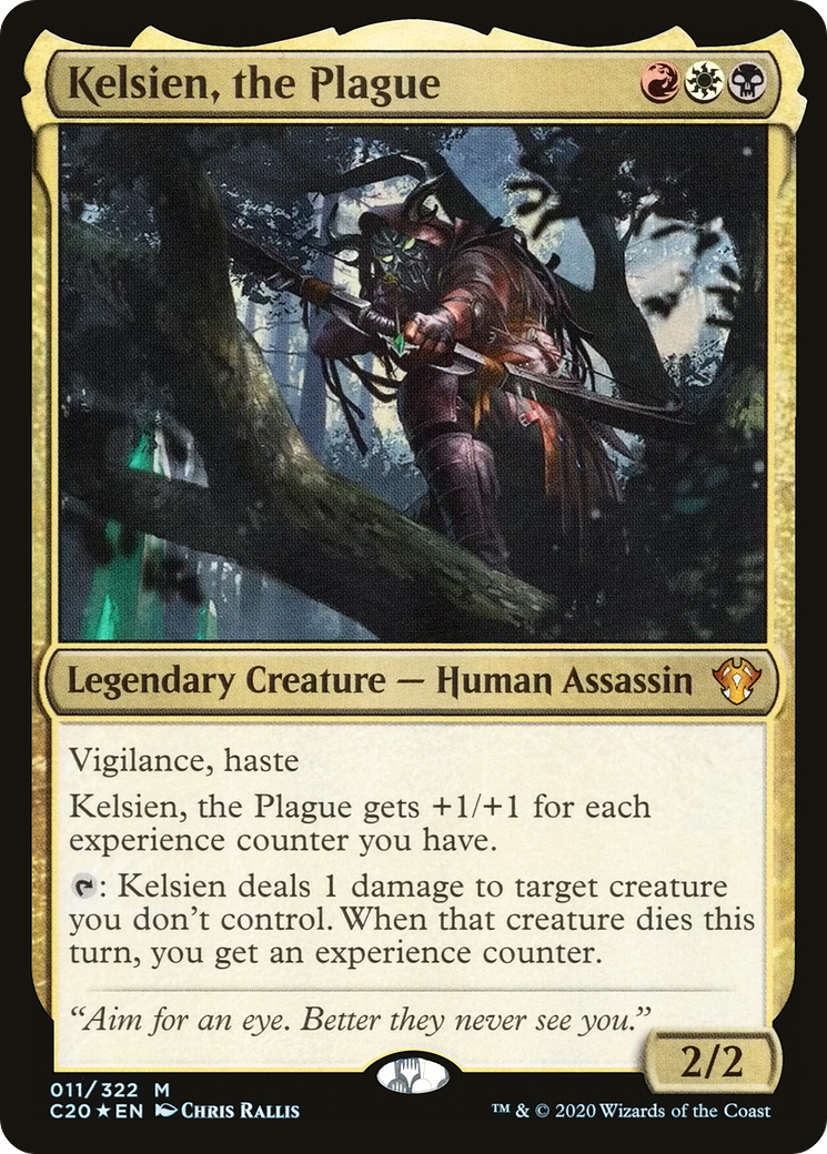 Kelsien, the Plague (C20-011) [Commander 2020] Foil