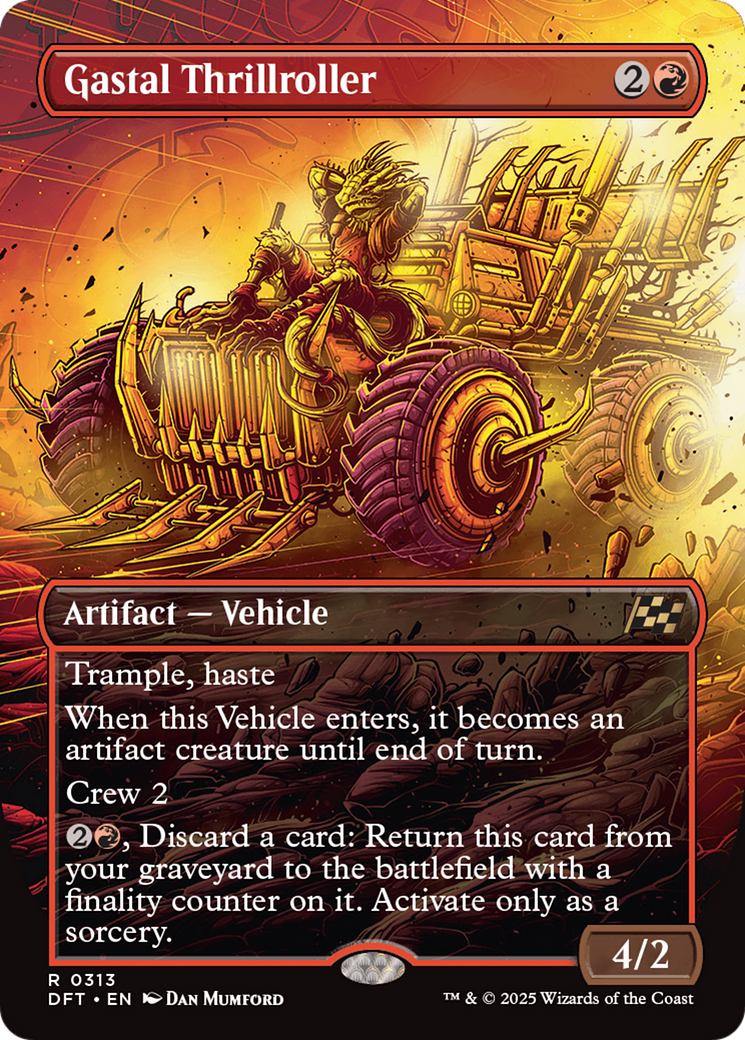 Gastal Thrillroller (DFT-313) [Aetherdrift] (Borderless)