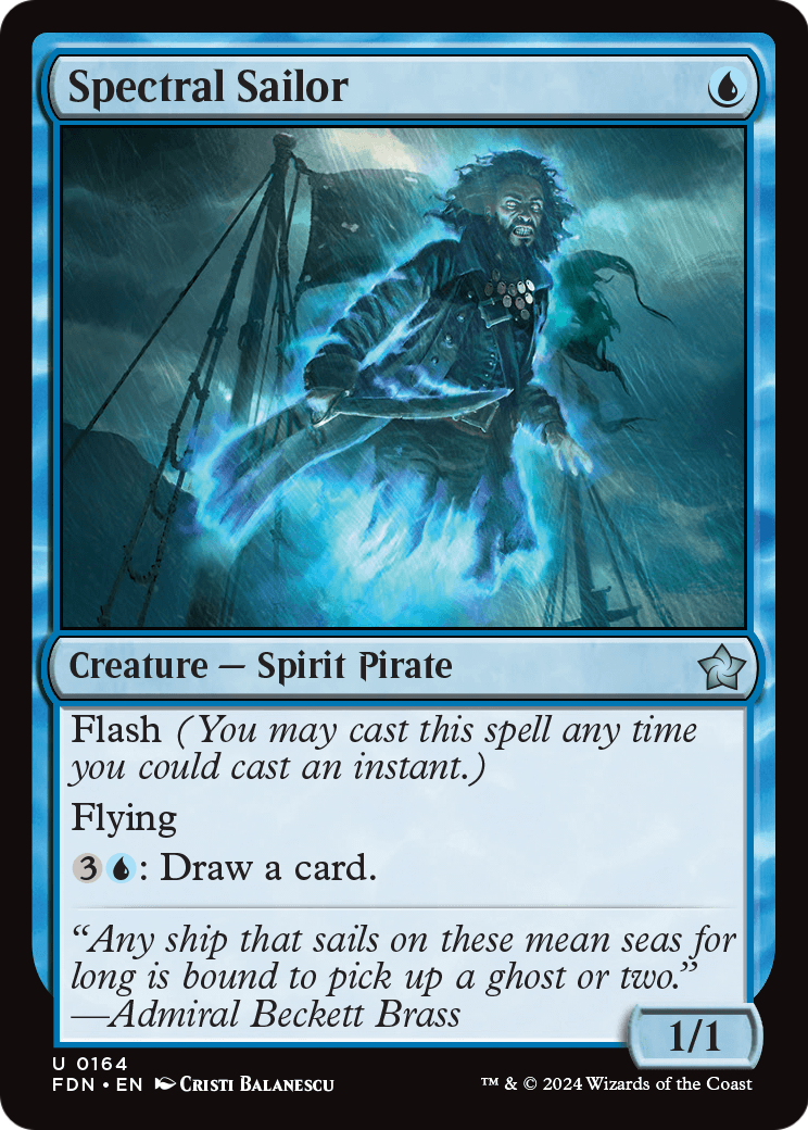 Spectral Sailor (FDN-164) [Foundations]
