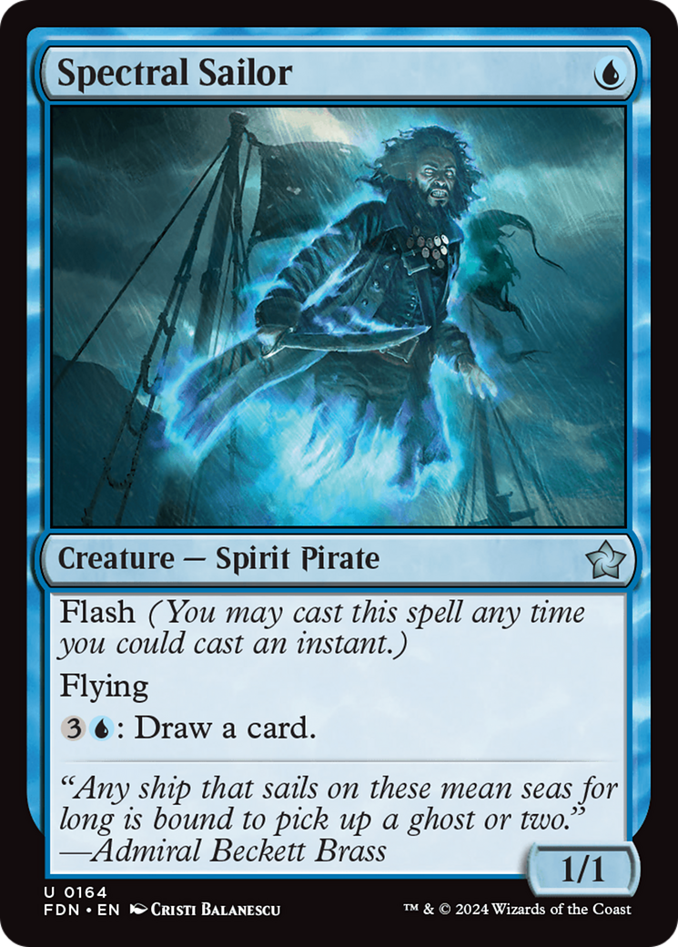 Spectral Sailor (FDN-164) [Foundations]