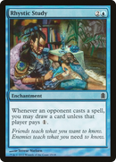 Rhystic Study (CM1-015) [Commander's Arsenal] Foil