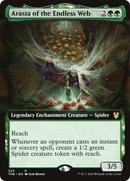 Arasta of the Endless Web (THB-325) [Theros Beyond Death]: (enchantment, Extended Art)