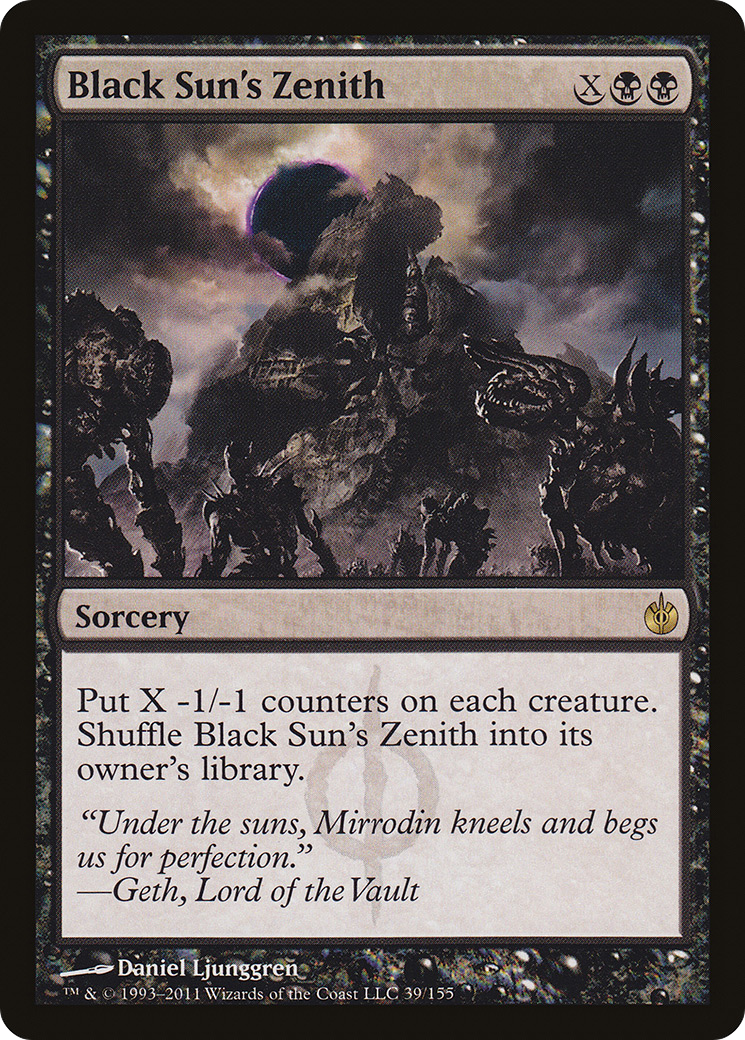 Black Sun's Zenith (MBS-039) [Mirrodin Besieged]