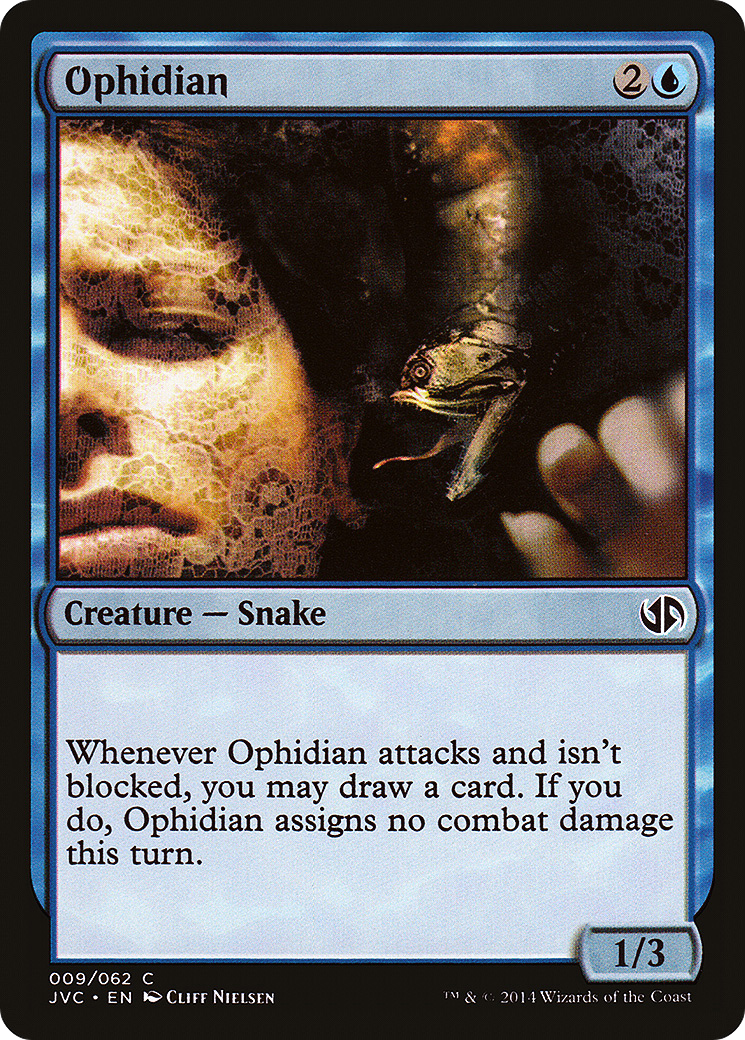 Ophidian (DD3-009) [Duel Decks Anthology: Jace vs. Chandra]
