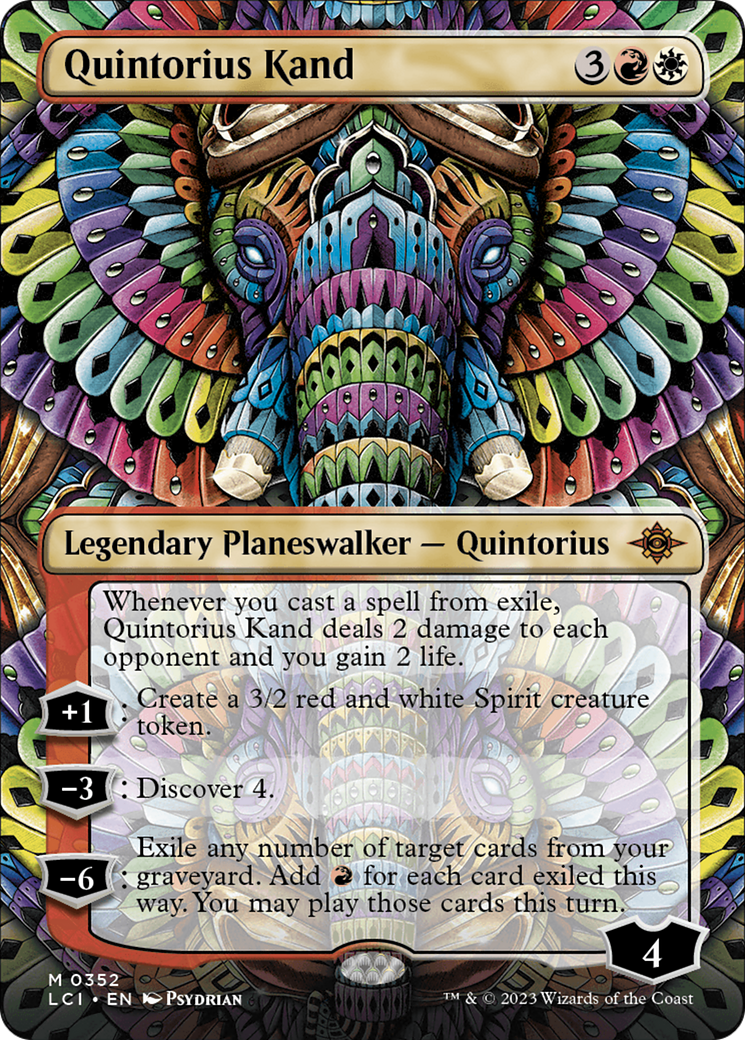 Quintorius Kand (LCI-352) [The Lost Caverns of Ixalan] (Borderless)