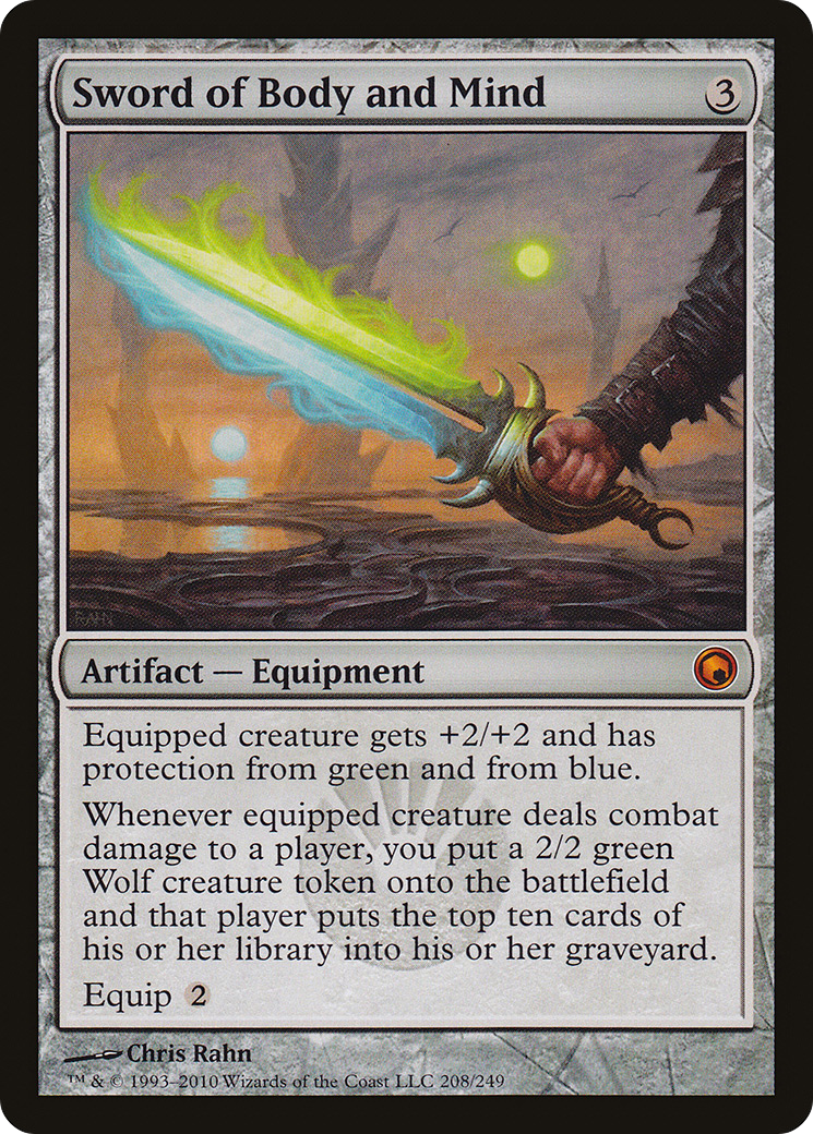 Sword of Body and Mind (SOM-208) [Scars of Mirrodin]