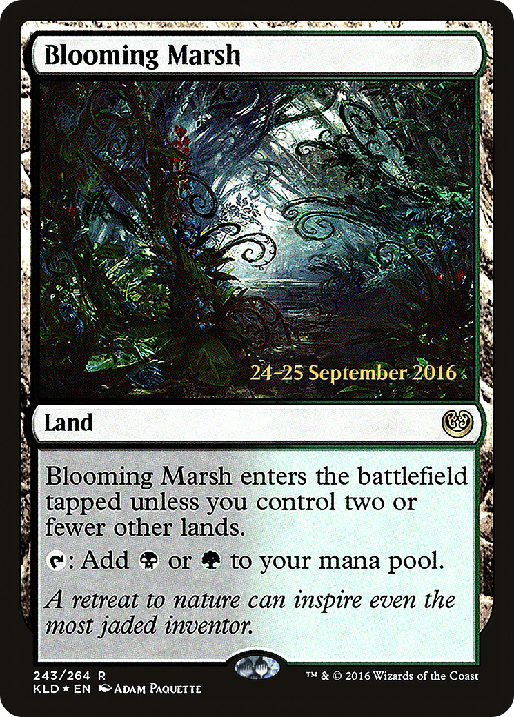 Blooming Marsh (PRE-243S) [Kaladesh Promos] Foil