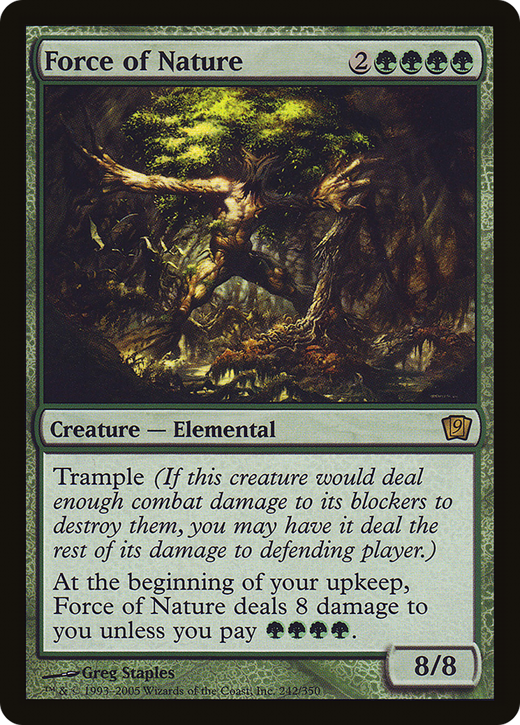 Force of Nature (9ED-242★) [9th Edition]